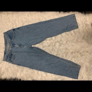 Thrifted Wrangler blue jeans